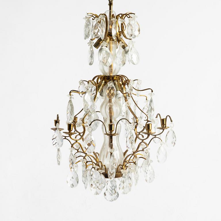 Chandelier, Rococo style, contemporary.