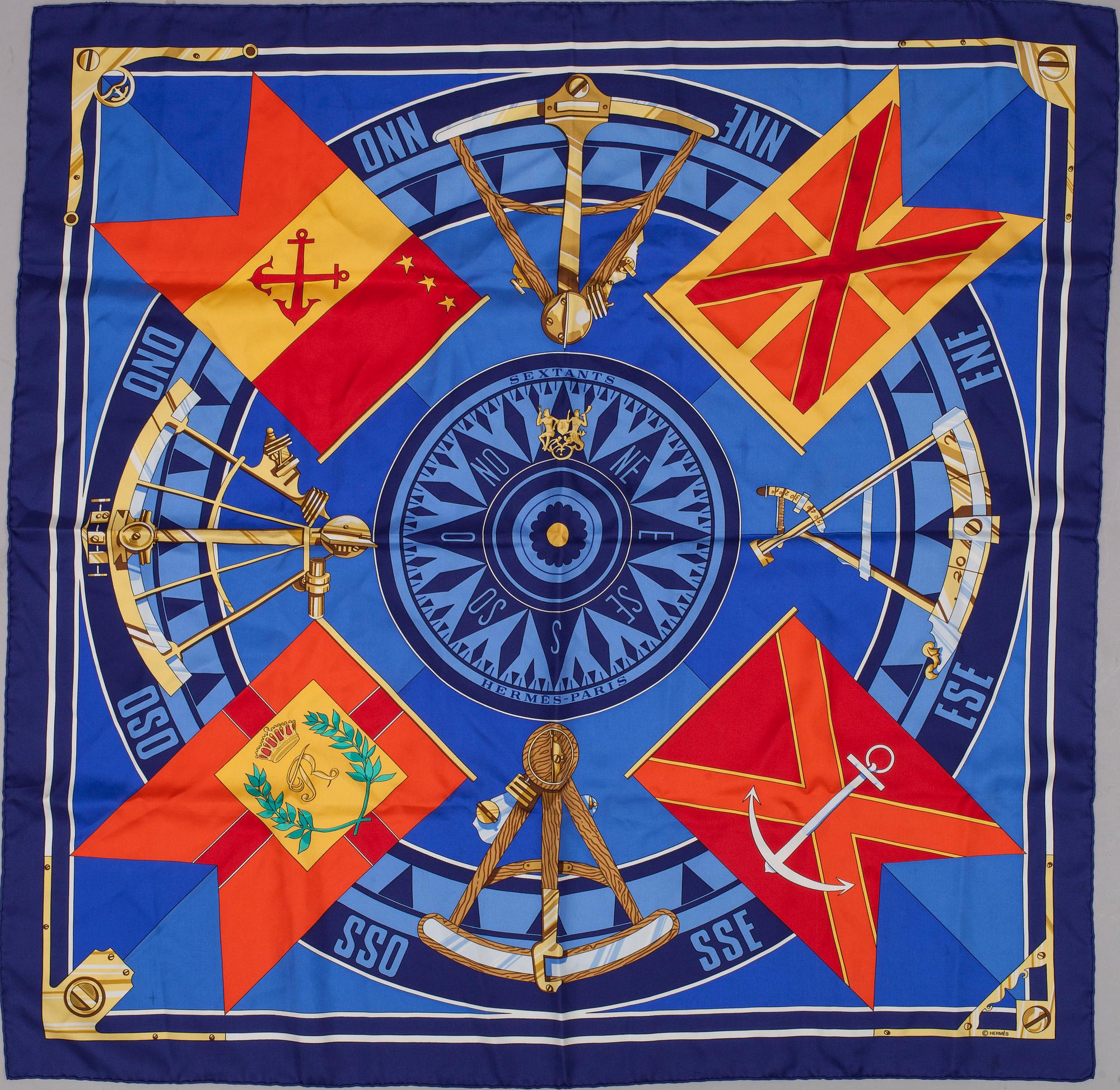 SCARF, "Sextants", Hermès.