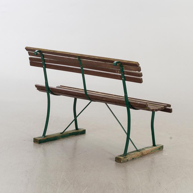 PARKBÄNK, 1900-talets första hälft.