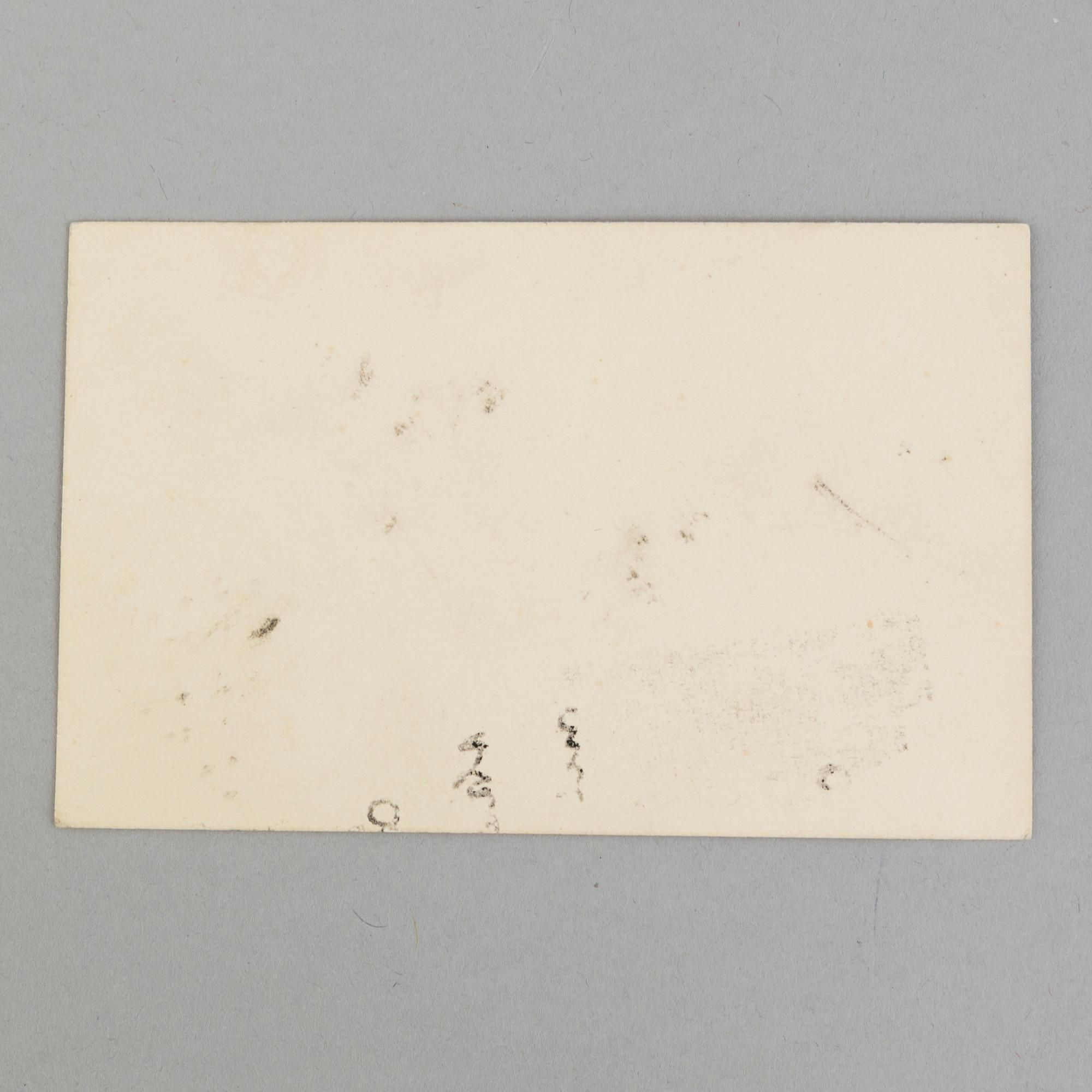 A letter by, August Strindberg.