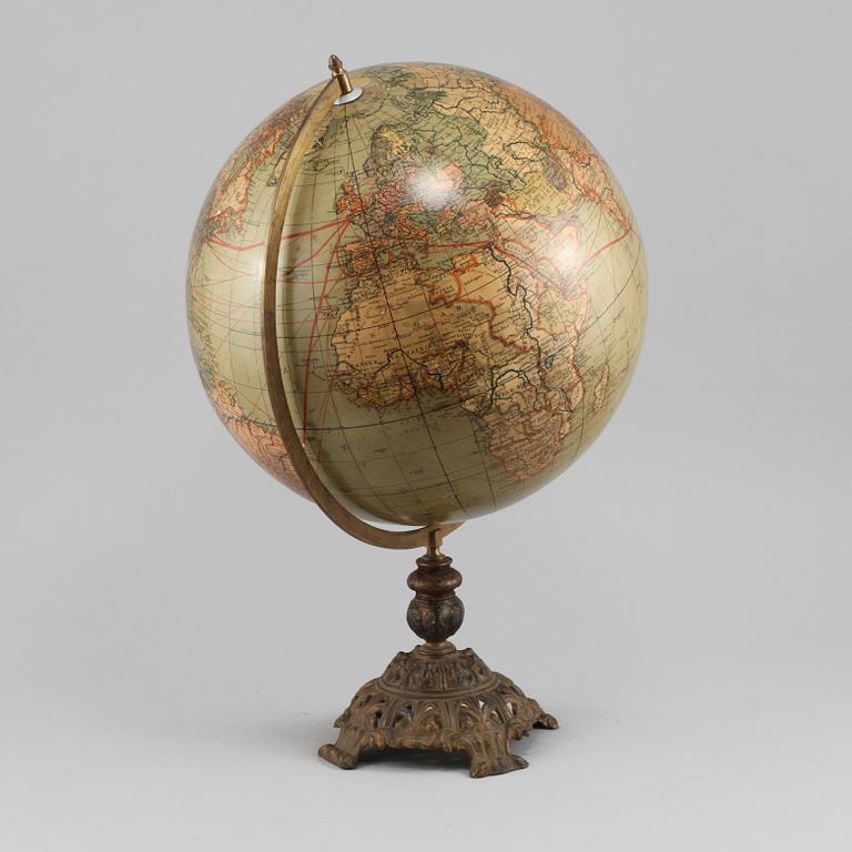 JORDGLOB, utgiven av Paul Räth, Leipzig, 1900-talets första hälft.