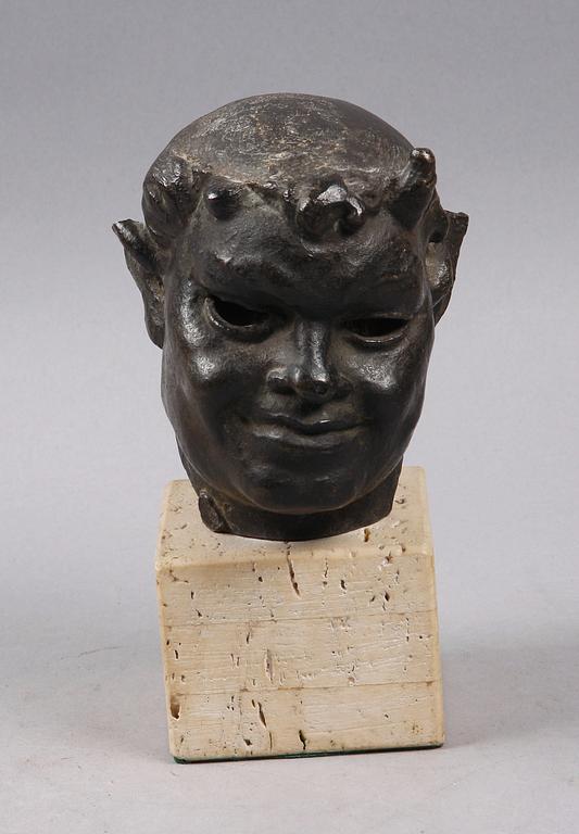 CONRAD CARLMAN, trol, skulptur, brons.