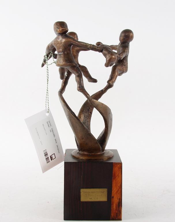 FORSLUND, BROR, skulptur, brons.