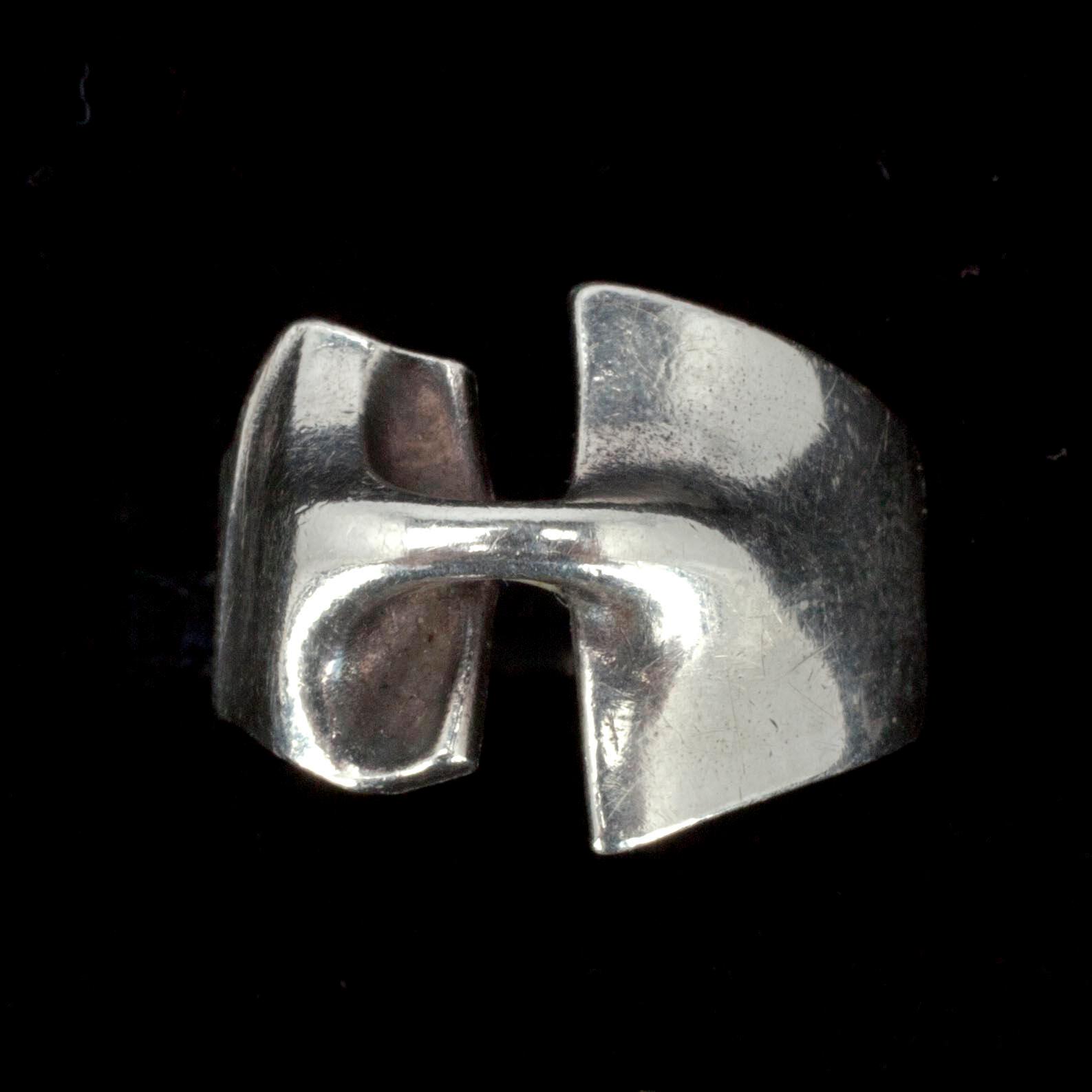 BJÖRN WECKSTRÖM, 4 RINGAR + HÄNGE, 925 silver. Lapponia 1978-88. Vikt 24 g.