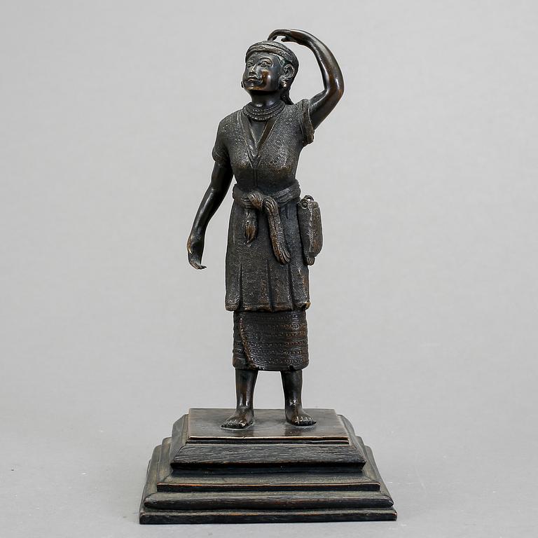 FIGURIN, Pegu-brons, Burma, 1920-tal.