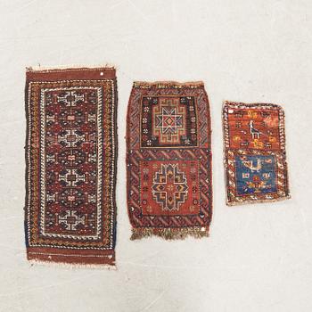 Mattor 3 st Kurdistan/Qushan, Kashgai/Luri (chanteh) semiantika/antika.