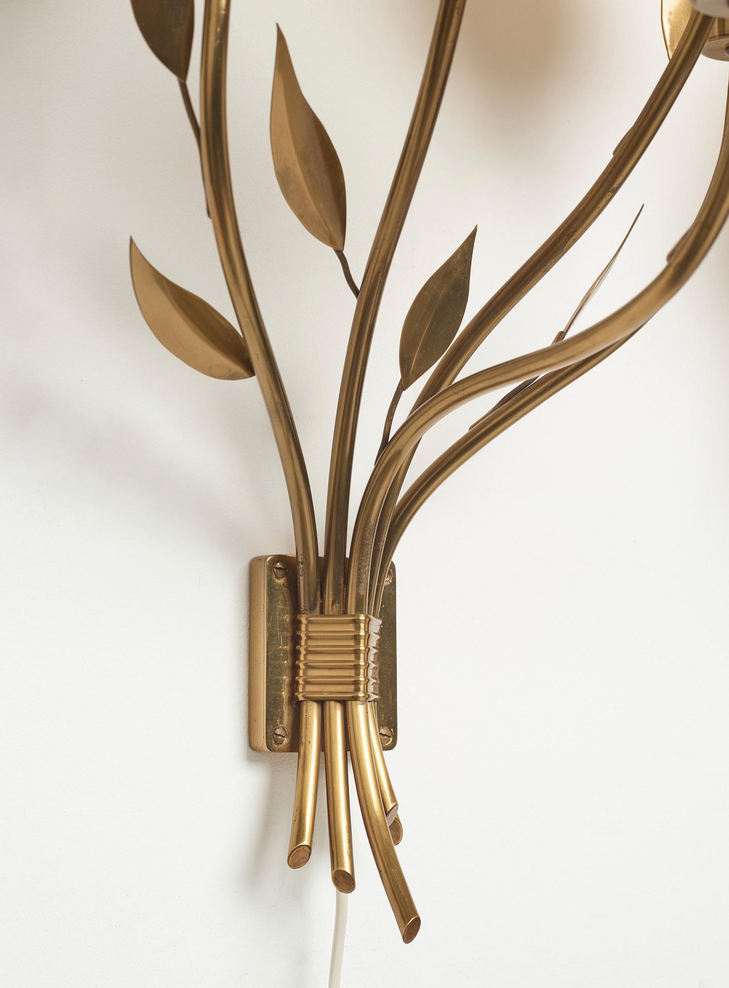 Swedish Modern, lampetter, ett par, 1940-50-tal.