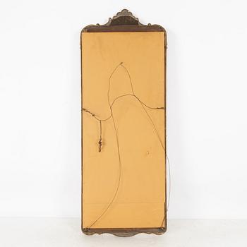 Spegel med konsollbord, rokokostil, 1900-talets mitt.