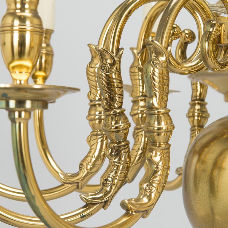 Takkrona, Lysberg, Hansen og Therp 1948. Barockstil.