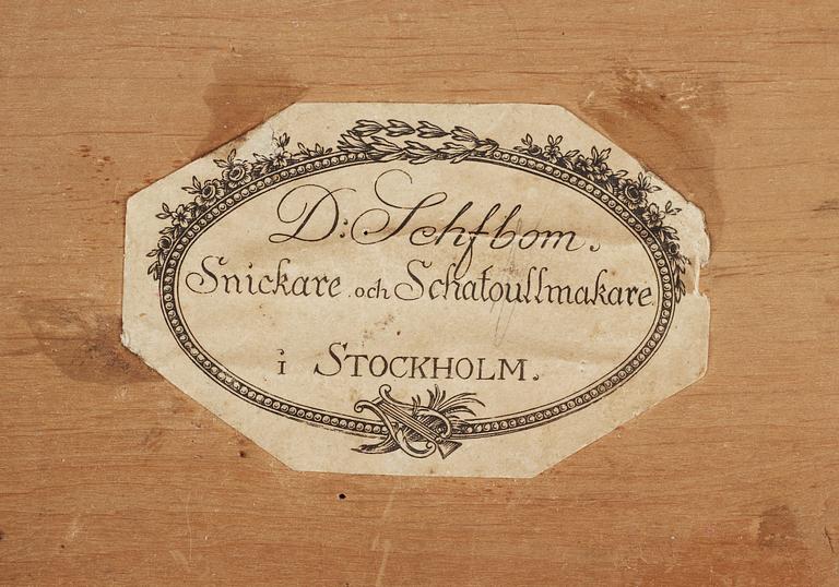 BORD, av Daniel Sehfbom (mästare i Stockholm 1800-1837). Sengustavianskt.