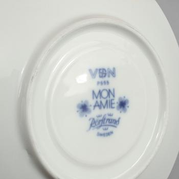 KAFFESERVIS, "Mon amie", Marianne Westman, Rörstrand, 1900-talets andra hälft.