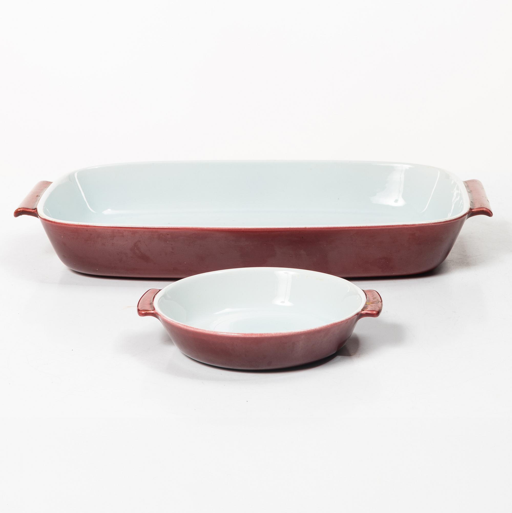 Gunnar Nylund, Service pieces, 12 pcs, porcelain, "Gratina", Rörstrand.
