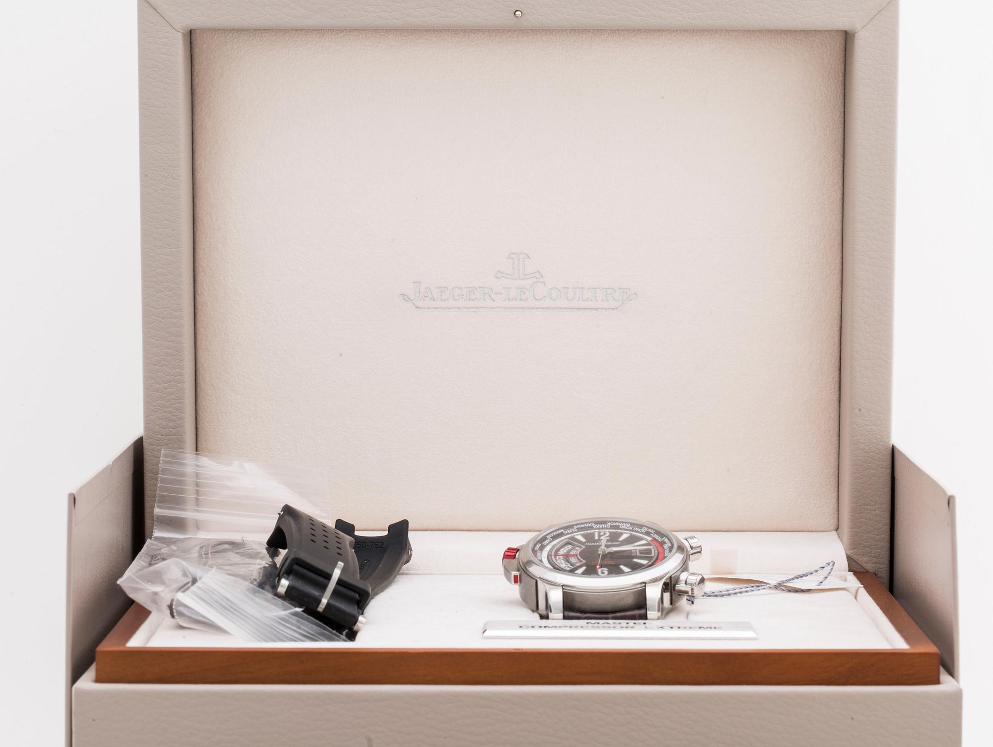 JAEGER-LECOULTRE, Master Compressor, Extreme W-Alarm, armbandsur, 46 mm, kronograf.