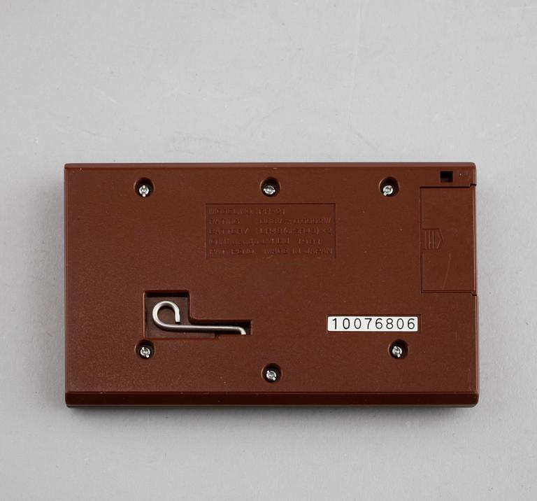 SPELKONSOLER, 2 st, Game & Watch, Nintendo, 1980-tal.