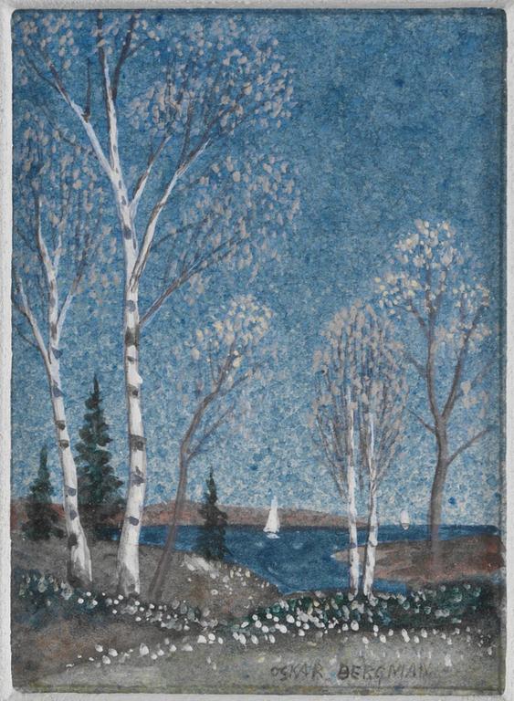 Oskar Bergman, Björkhagen.