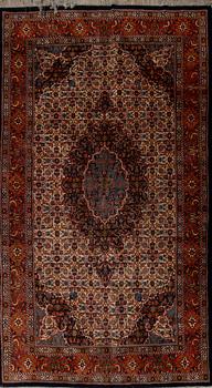 An old Malajir carpet ca 360 x 248 cm.