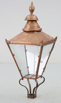 LYKTHUS, koppar, 1800/1900-tal.