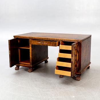 A possibly Axel Einar Hjort 1920s birch desk.