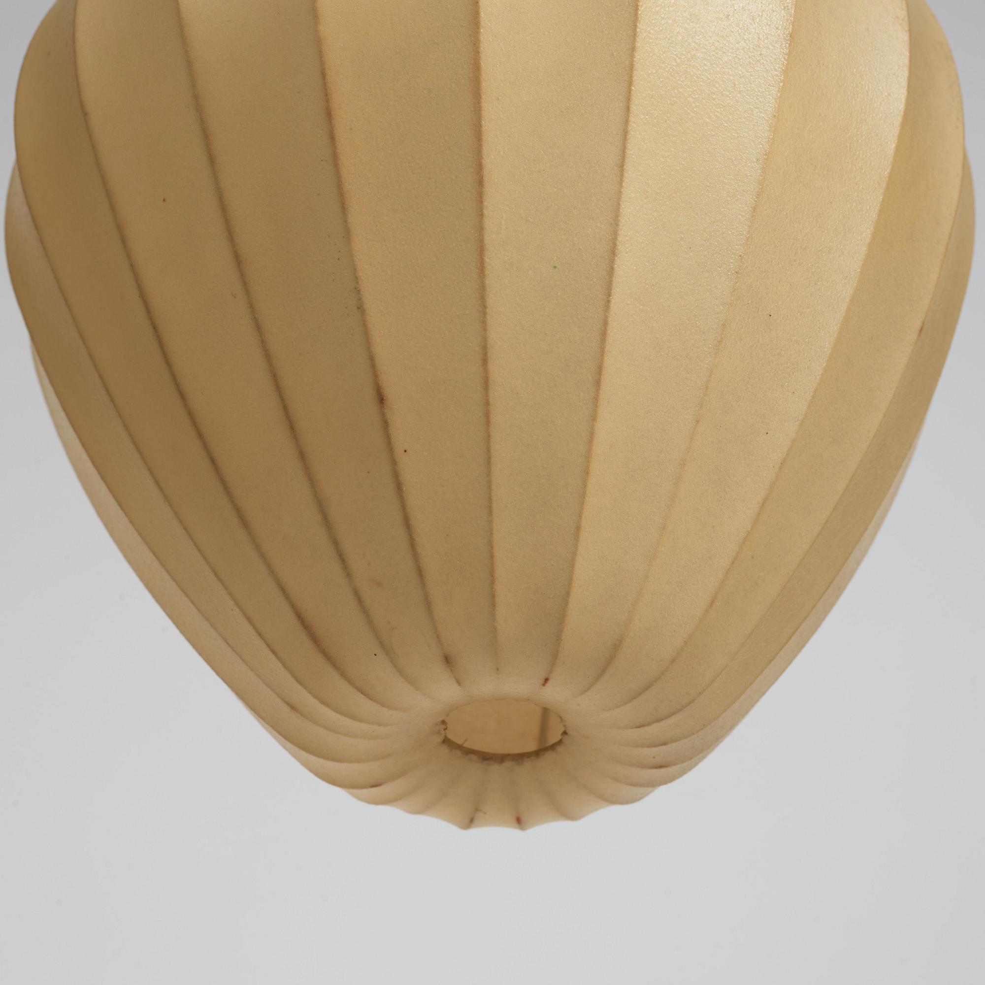 Hans Bergström, taklampa, variant på modell "59", ateljé Lyktan, 1950-tal.