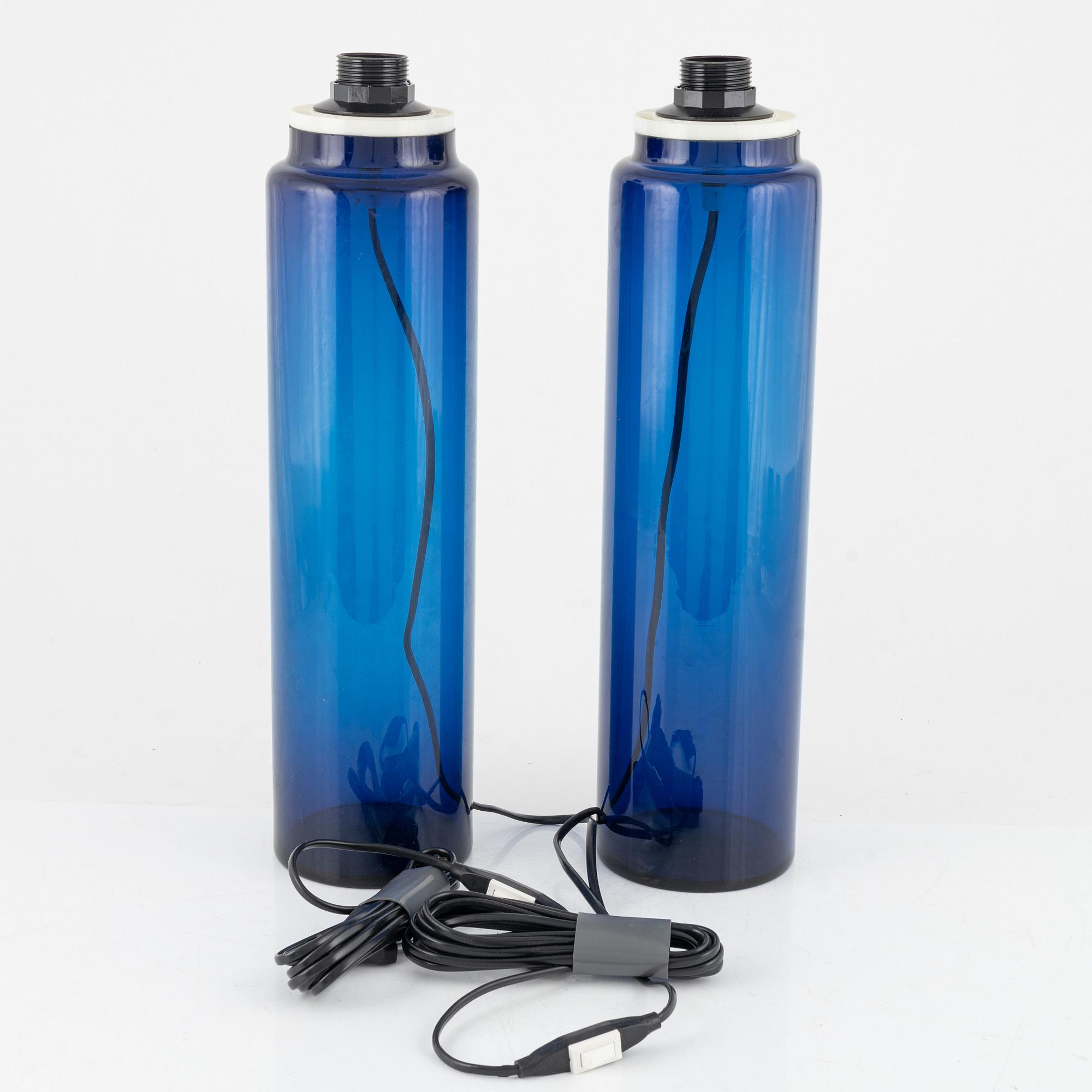 Uno & Östen Kristiansson, table lamps, a pair, Luxus, Vittsjö.