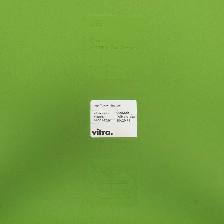 Maarten Van Severen, tuoleja, 3 kpl,".03", Vitra.