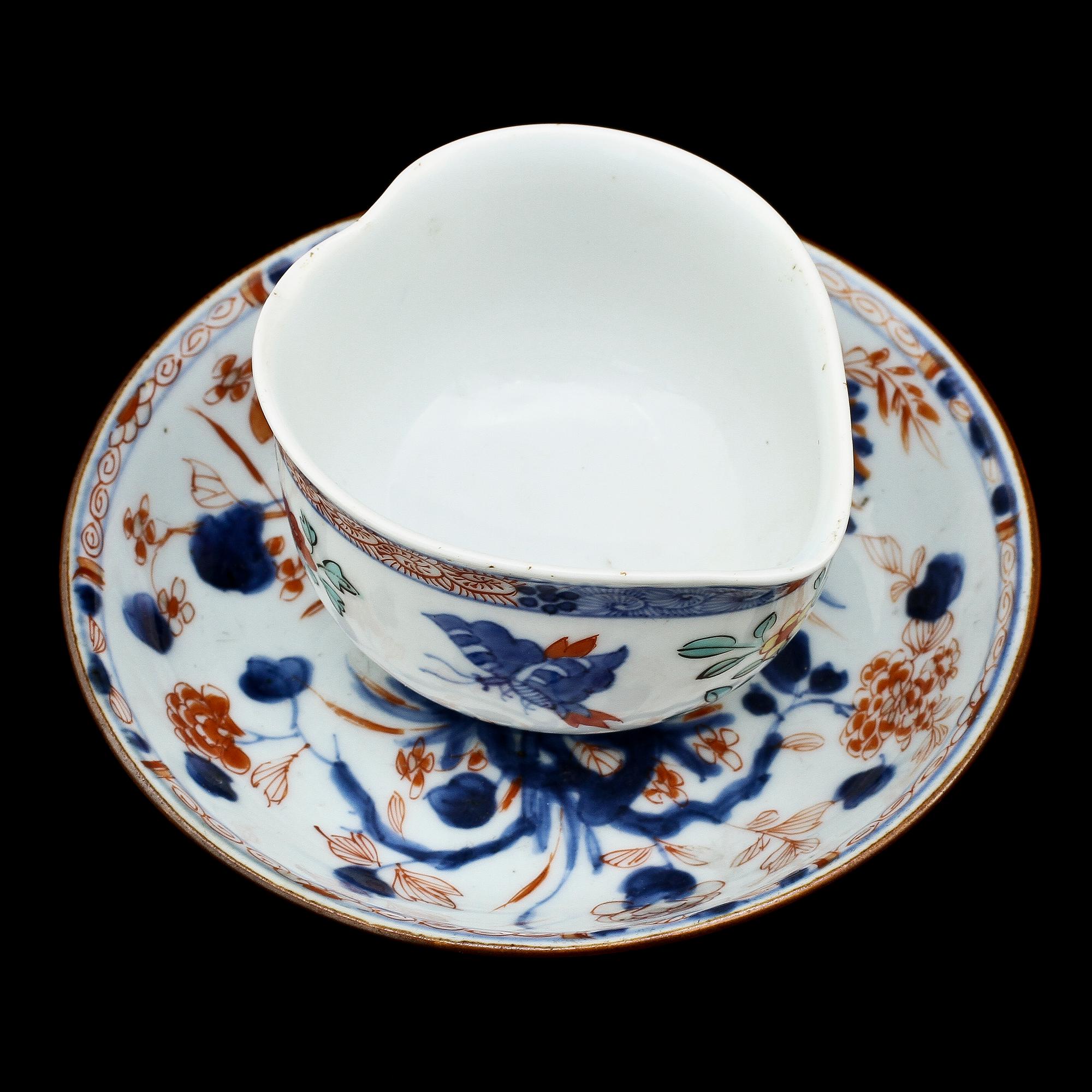 SERVISDELAR, 12 st, porslin, Kina, 1800/1900-tal.