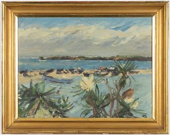 Hugo Zuhr, Coastal Landscape.