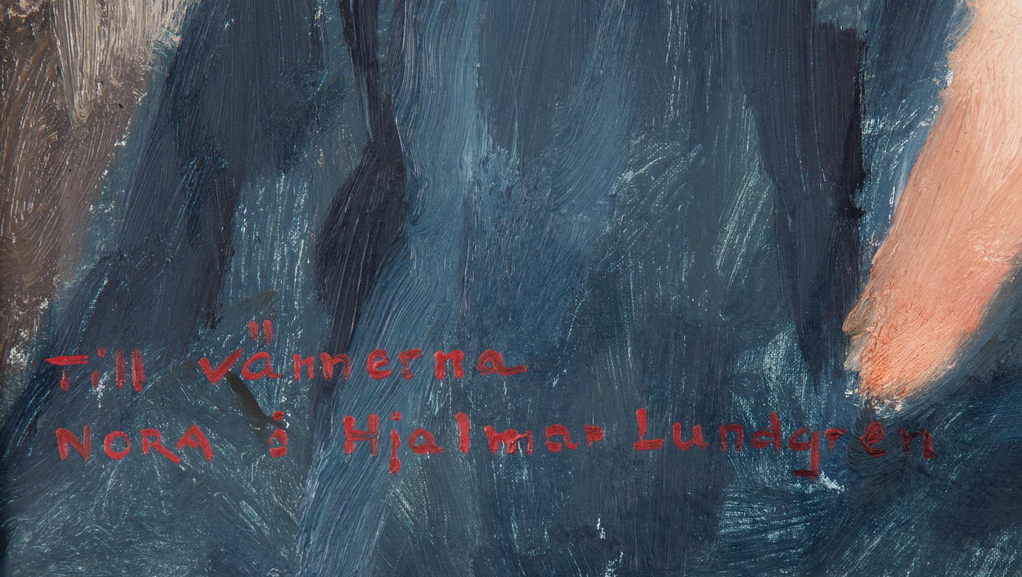 GRETA GERELL, oil on canvas, signed Gerell and dated 1932.