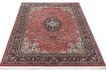 A silk Quum carpet, c. 305 x 205 cm.