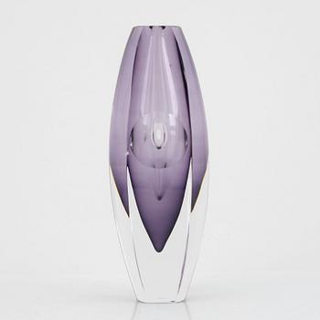 Mona Morales-Schildt, a "Ventana" glass vase, Kosta.