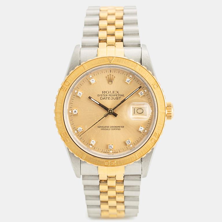 Rolex, Datejust, Turn-O-Graph, "Diamond Dial", ca 1985.