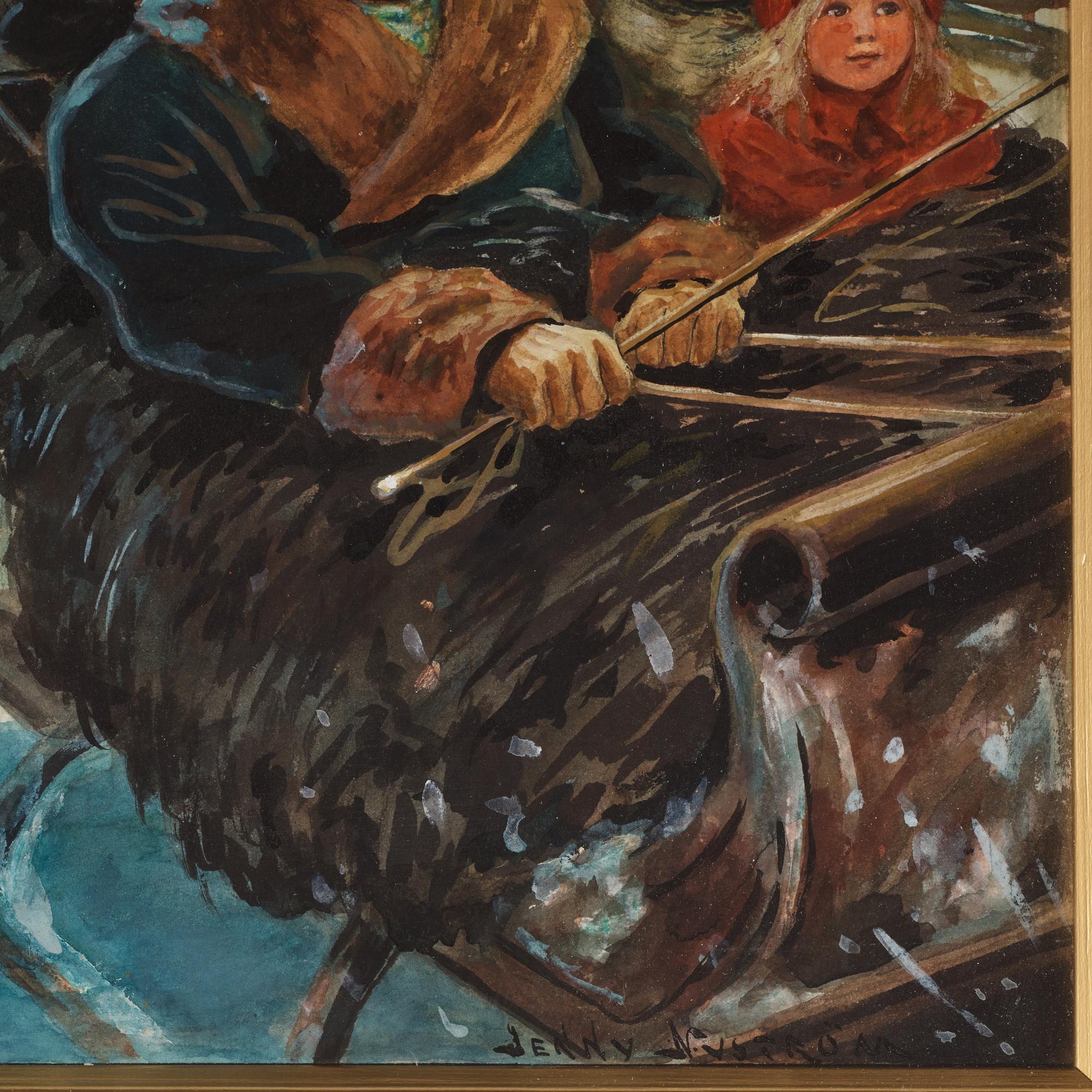 Jenny Nyström, Winter Night.