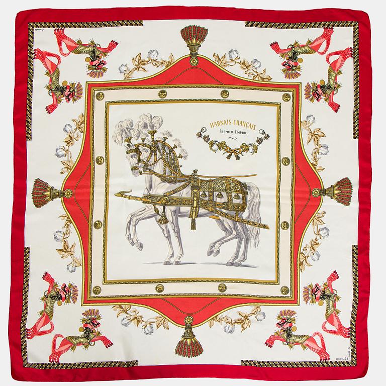 Hermès, huivi "Harnais Français Premier Empire".