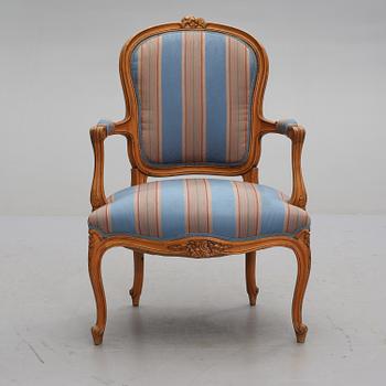 KARMSTOL, Louis XV-stil, 1900-tal.