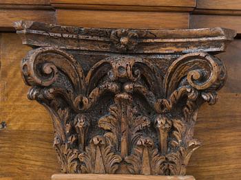 A German 18th century cupboard.