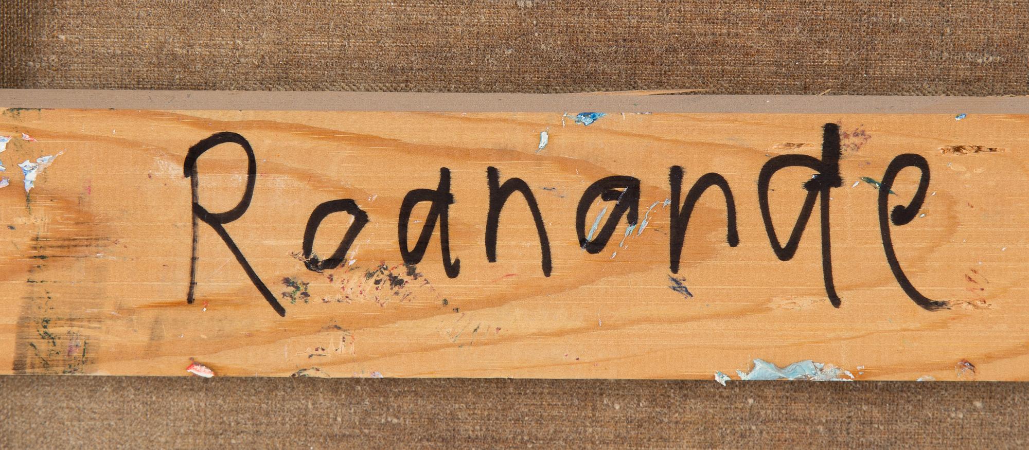 ERLAND CULLBERG, olja på duk, signerad.