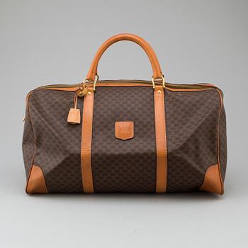 a CÉLINE "Macadam Boston 50" weekendbag.