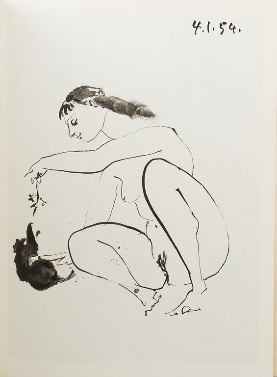 PABLO PICASSO, "SUITE DE 180 DESSINS DE PICASSO". VERVE, VOL VIII, NO 29-30.