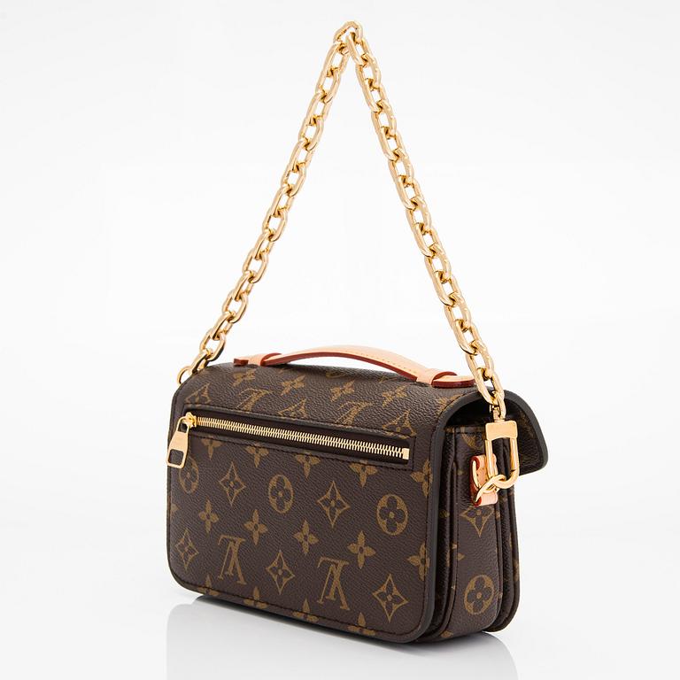 Louis Vuitton, a Monogram Canvas "Pochette Métis East West" bag.