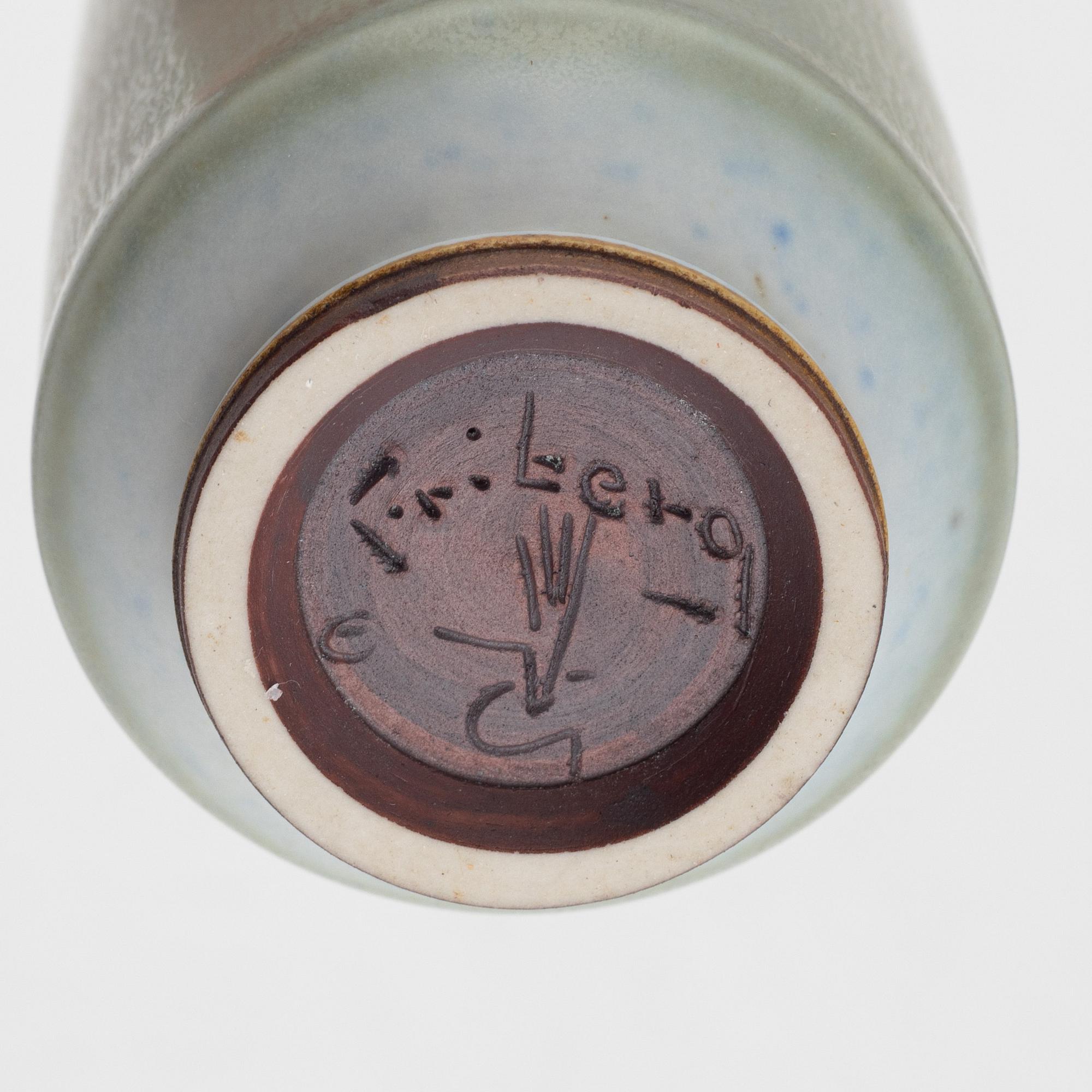 Berndt Friberg, a vase, Gustavsbergs studio 1963.