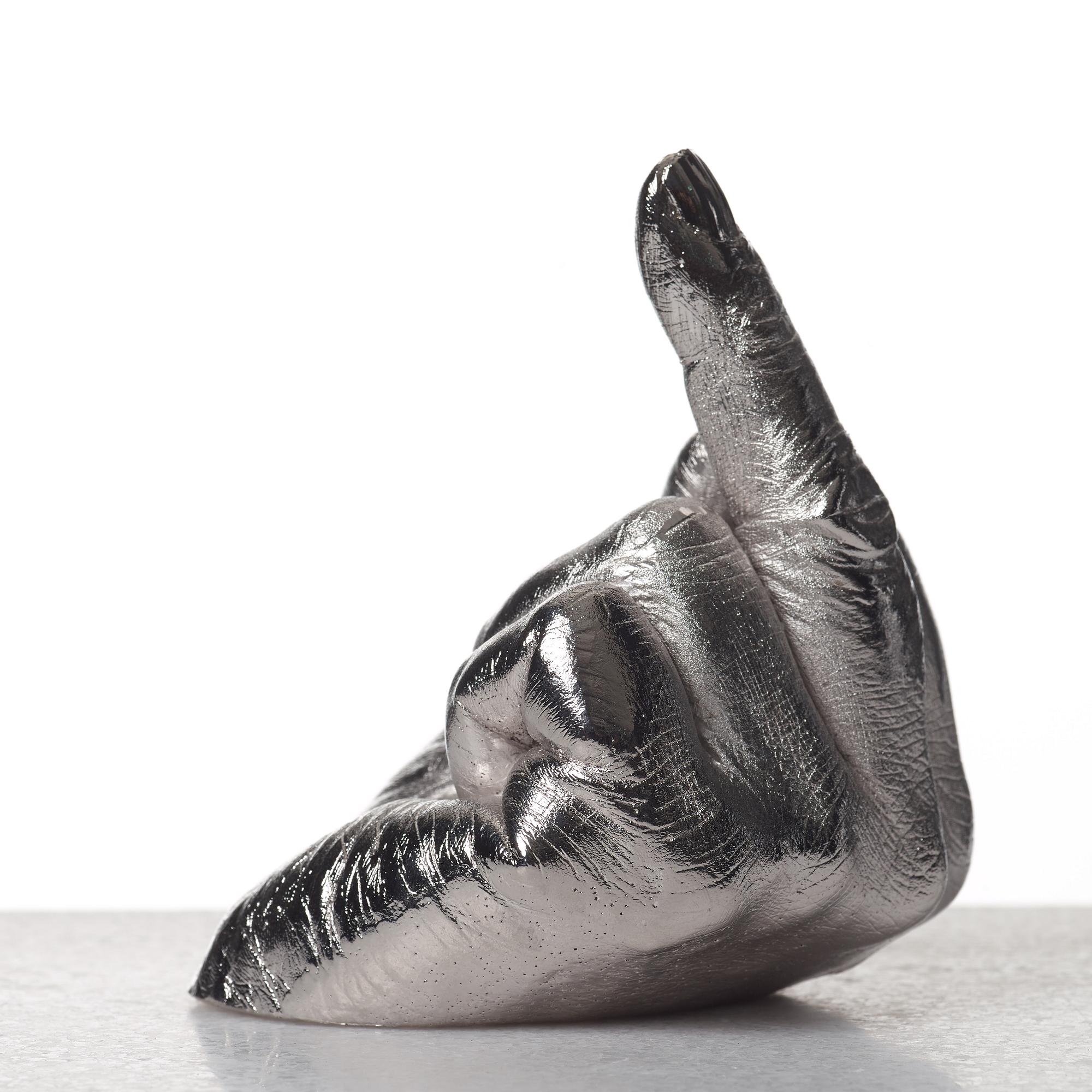 AI WEIWEI, sculpture "Artist's Hand", edition of 1000 from 2017, signed.