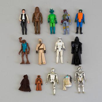 60 parts of Star Wars action figures, kenner and Palitoy 1970's-/80's.