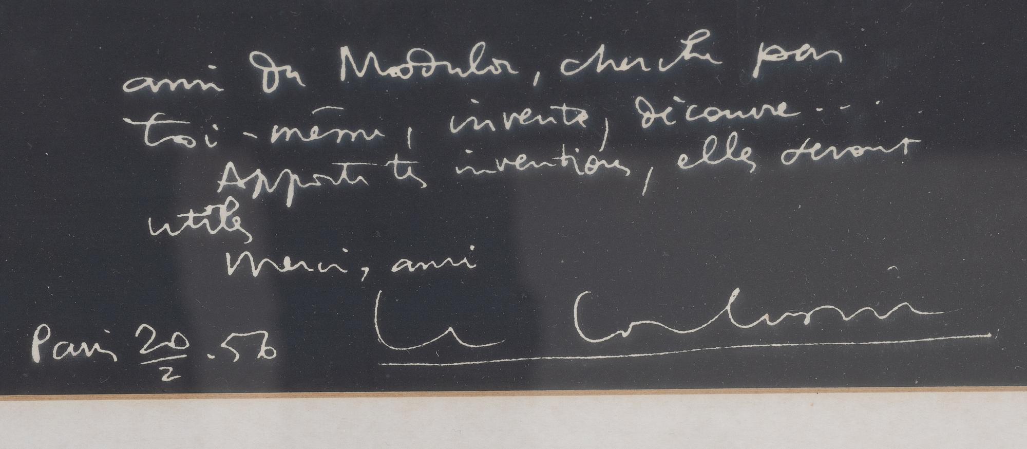 Le Corbusier (Charles-Édouard Jeanneret), "Modulor".