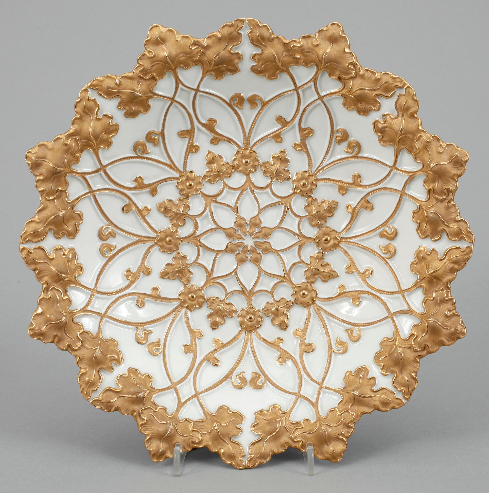 FAT OCH LOCKASK, porslin, Meissen, Tyskland.