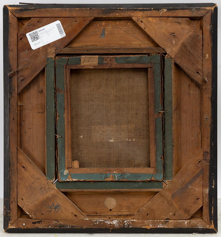 Okänd konstnär, omkring 1800, Kvinna med vit sjal.