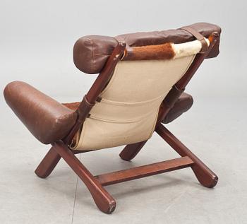 FÅTÖLJ, troligen Brasilien, 1960-tal.