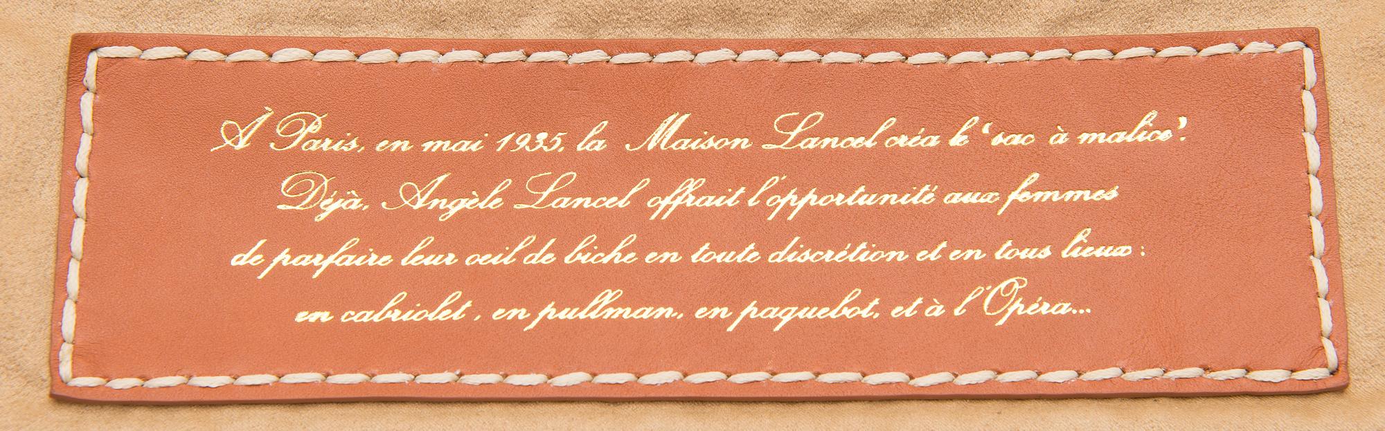 VÄSKA, "L'Angele", Lancel.