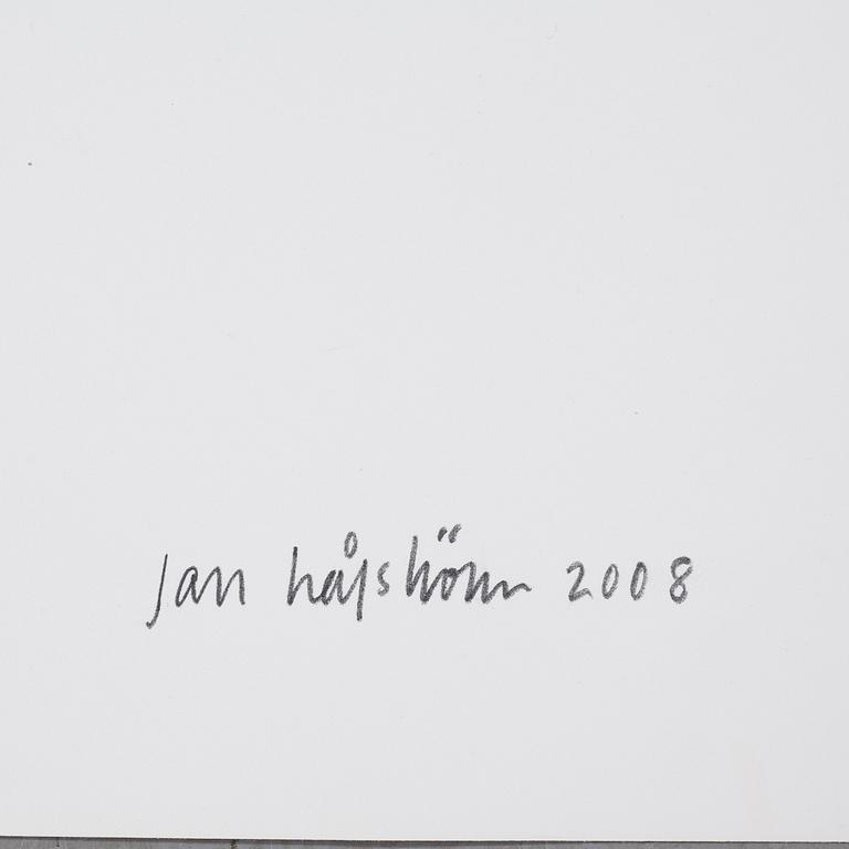 JAN HÅFSTRÖM, färglitografi, signerad, numrerad 1/90 och daterad 2008.