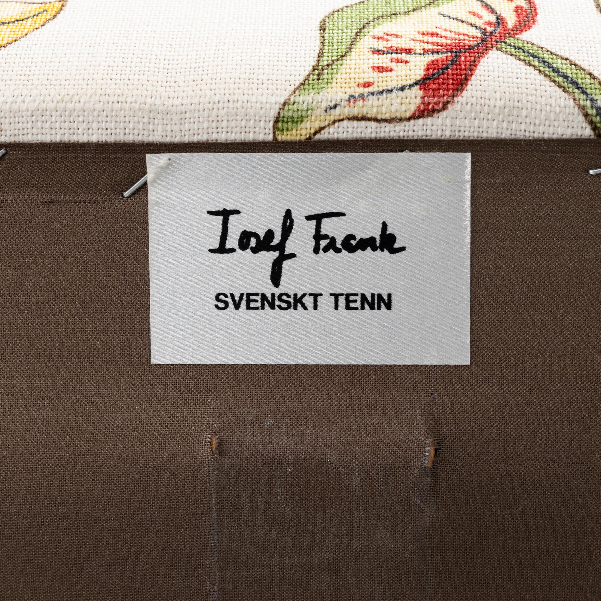 Josef Frank, soffa, modell 678, Firma Svenskt Tenn.