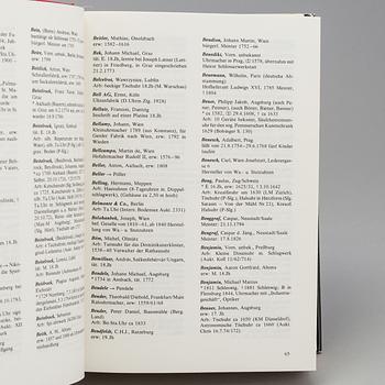 A set of 6 watch books.